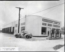 B&S Service & Supply Corp2 Dunkin Donuts sits about where the farthest bay is located.